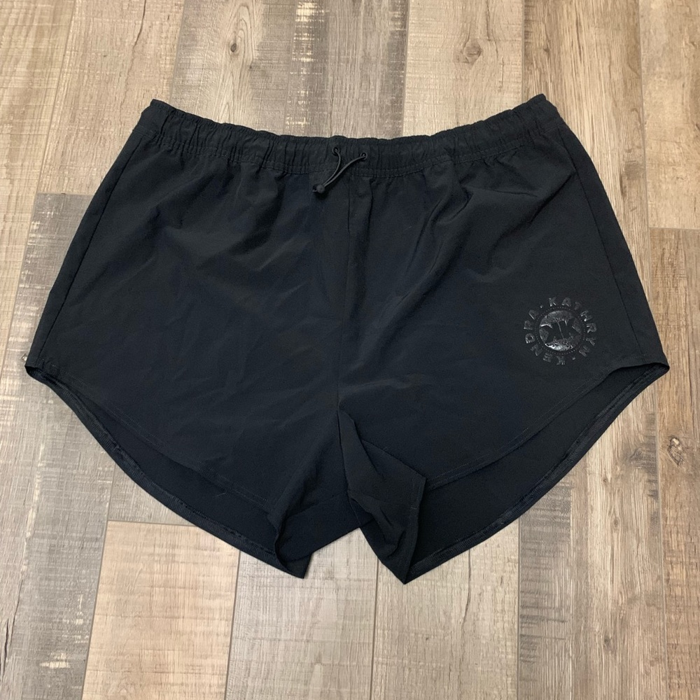 GymShark x KK FIT Collection WOVEN SHORTS Black Size XL